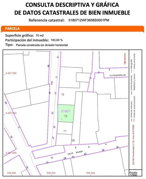 Bureau dans Roquetas de Mar à vendre - Plan d’étage – Image 2 sur 8