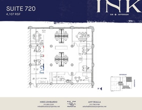 328 S Jefferson St, Chicago, IL à louer Plan d’étage– Image 1 sur 1