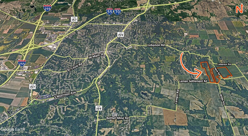 Lemen Settlement and Witte Rd and Heck Rd, Collinsville, IL à vendre - Photo de l’immeuble – Image 2 sur 6