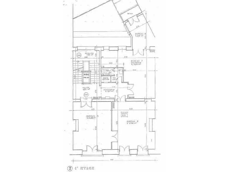 197 Boulevard Malesherbes, Paris à louer - Plan d’étage – Image 3 sur 3