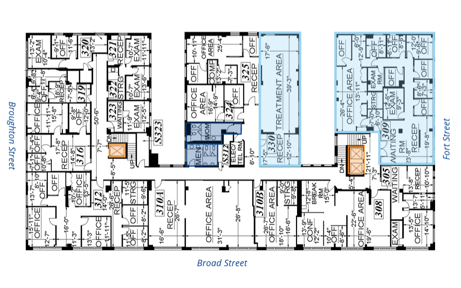 645 Fort St, Victoria, BC à louer Plan d’étage– Image 1 sur 1