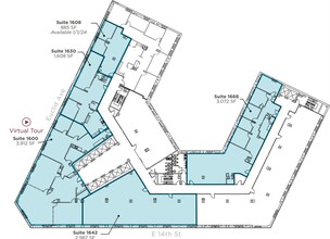 1400-1422 Euclid Ave, Cleveland, OH à louer Plan d’étage– Image 1 sur 1