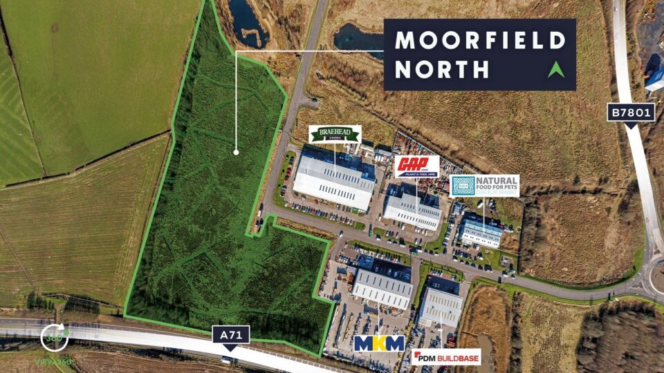4-6 Moorfield, Kilmarnock à louer - Aérien – Image 3 sur 4