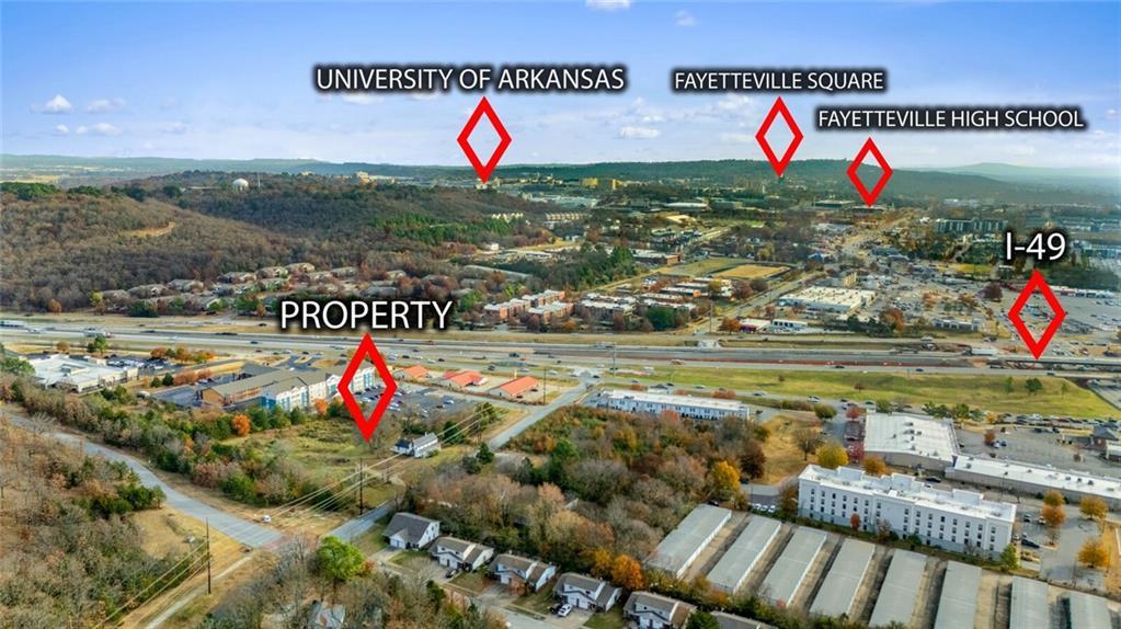 2650 W Old Farmington Rd, Fayetteville, AR à vendre Aérien– Image 1 sur 4