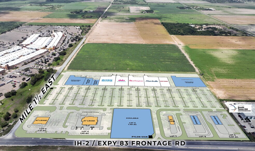 Expy 83 & Mile 1 1/2 East, Mercedes, TX à louer - Photo de l’immeuble – Image 3 sur 5
