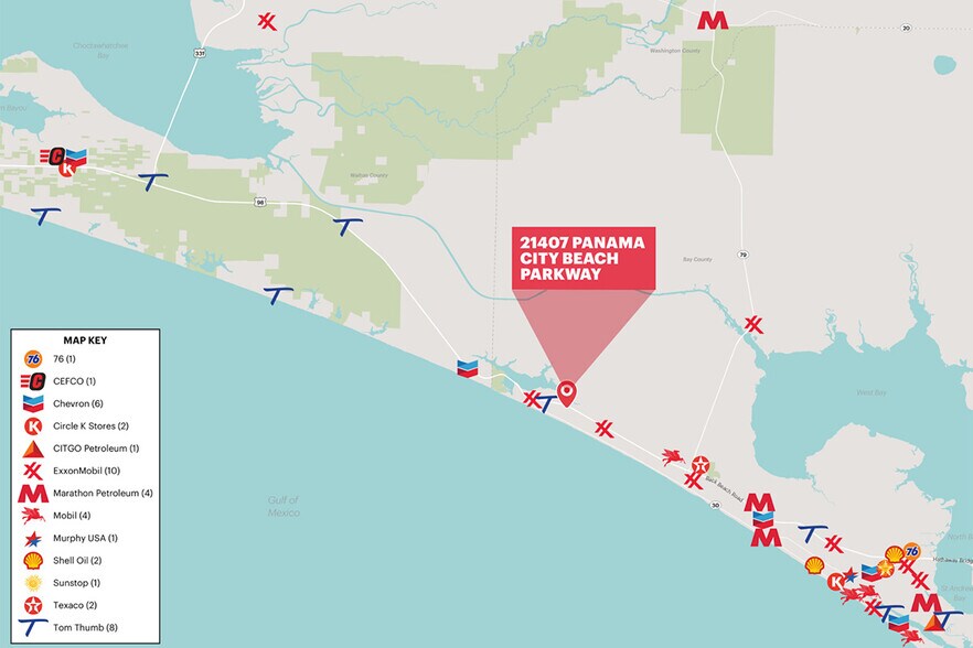 21407 Panama City Beach Pky, Panama City Beach, FL à louer - Aérien – Image 2 sur 3