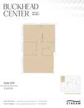 2970 Peachtree Rd NW, Atlanta, GA à louer Plan de site– Image 1 sur 1