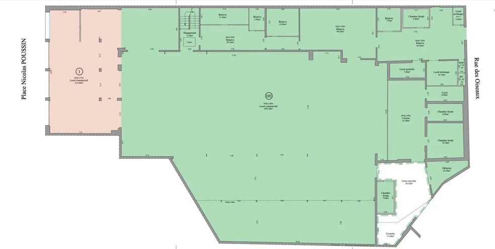 Local commercial dans Les Andelys à vendre - Plan d’étage – Image 2 sur 4