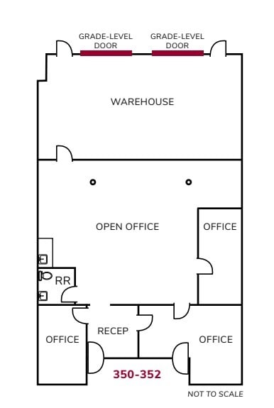 340-358 State Pl, Escondido, CA à louer Plan d’étage– Image 1 sur 1