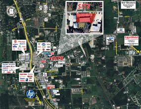 1101 Alma St, Tomball, TX - Vue aérienne vue de carte