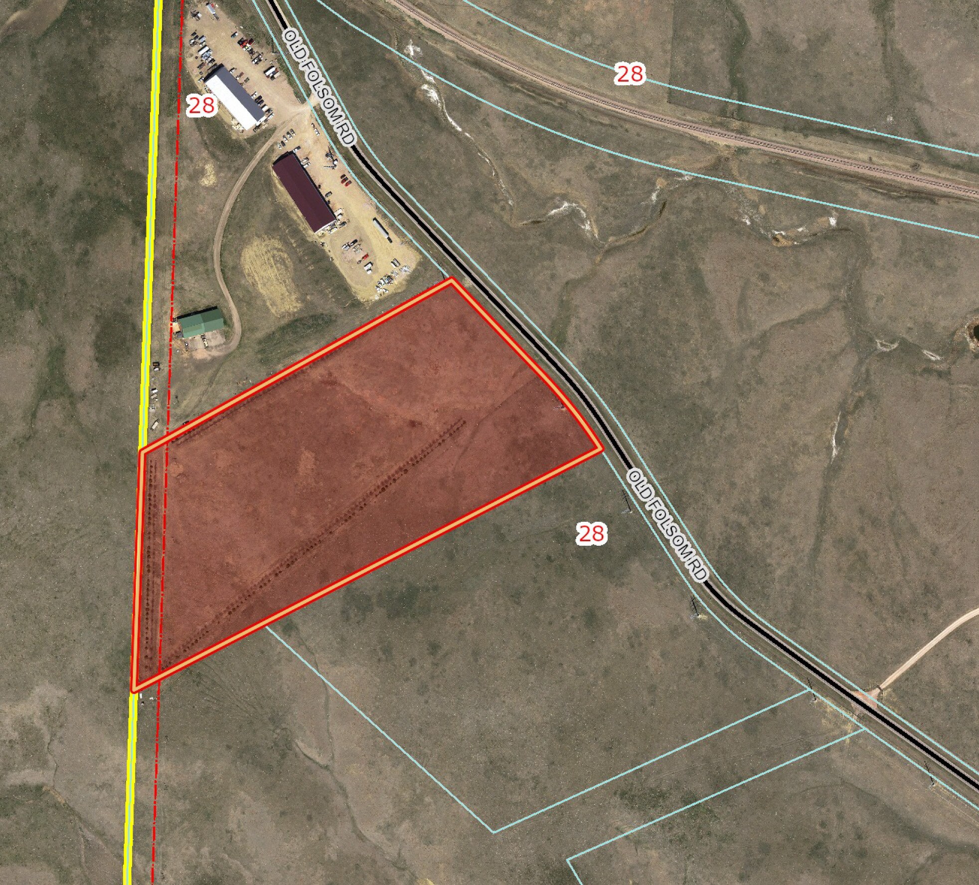 TBD Old Folsom, Rapid City, SD à vendre Plan cadastral– Image 1 sur 3