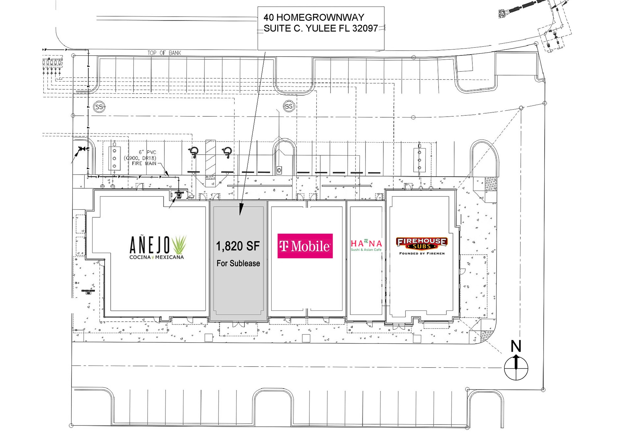 40 Homegrown Way, Yulee, FL à louer Plan de site– Image 1 sur 1