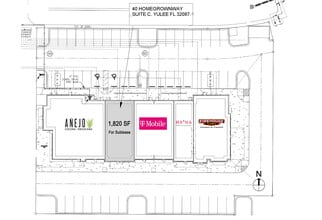 40 Homegrown Way, Yulee, FL à louer Plan de site– Image 1 sur 1