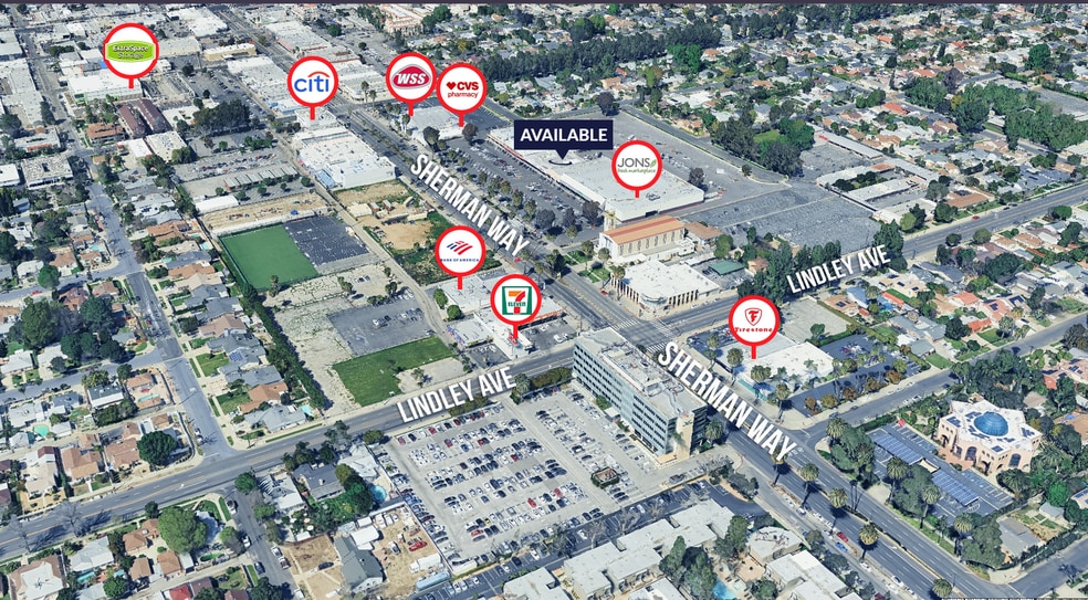 18201-18207 Sherman Way, Reseda, CA à louer - Photo de l’immeuble – Image 3 sur 3