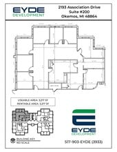 2193 Association Dr, Okemos, MI à louer Plan de site– Image 1 sur 1