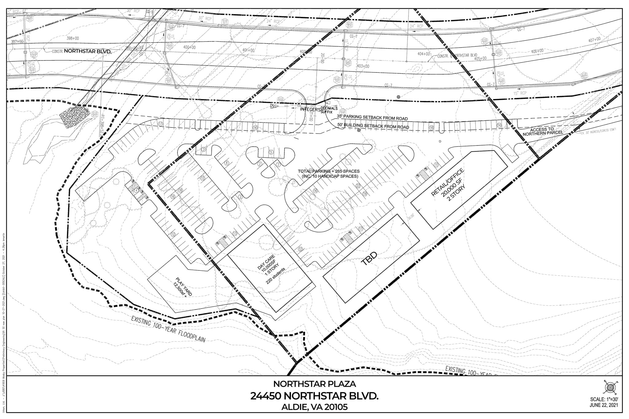 24450-B Northstar Blvd, Aldie, VA à louer Plan de site– Image 1 sur 1
