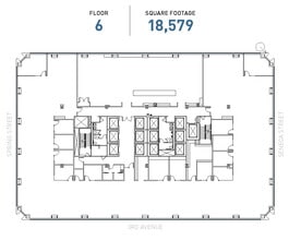 1111 3rd Ave, Seattle, WA à louer Plan d’étage– Image 1 sur 1