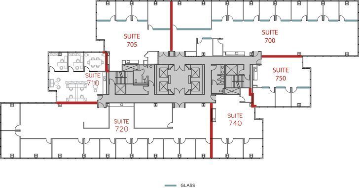 3131 Camino del Rio N, San Diego, CA à louer Plan d’étage– Image 1 sur 1