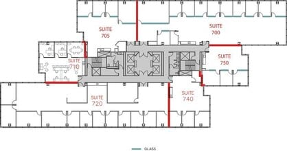3131 Camino del Rio N, San Diego, CA à louer Plan d’étage– Image 1 sur 1