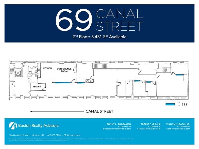 69 Canal St, Boston, MA à louer - Plan d’étage – Image 2 sur 8