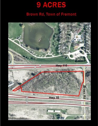 Plus de détails pour Brown Road, Fremont, WI - Terrain à vendre