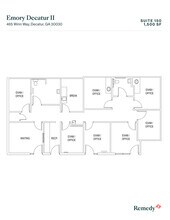 495 Winn Way, Decatur, GA à louer Plan d’étage– Image 1 sur 1