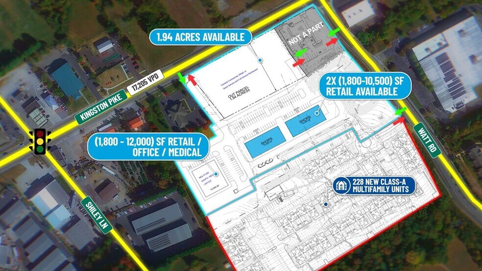 13140 Kingston Pike, Knoxville, TN à louer - Photo de l’immeuble – Image 2 sur 4