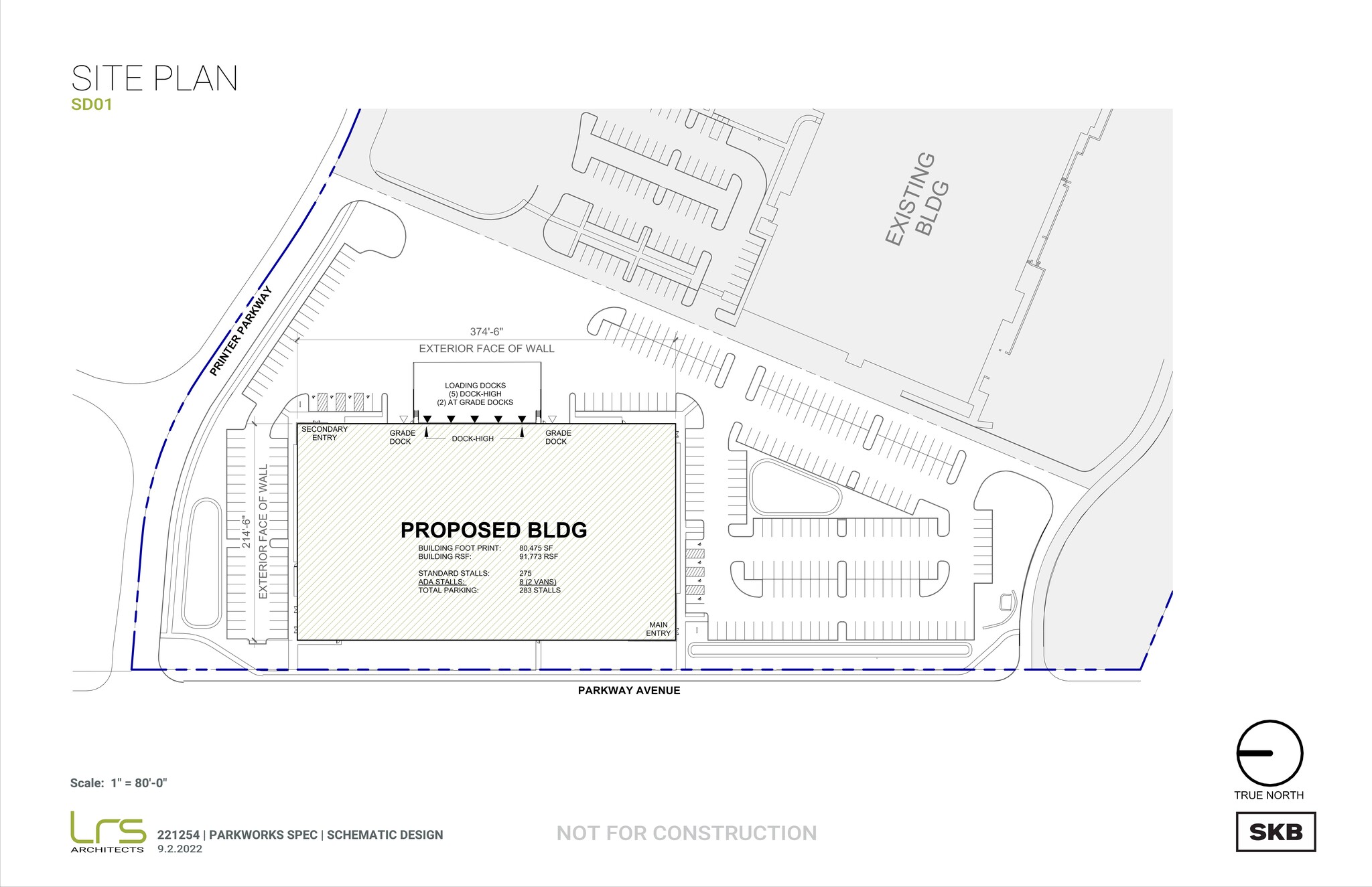 26550 SW Parkway Avenue, Wilsonville, OR à louer Plan de site– Image 1 sur 12
