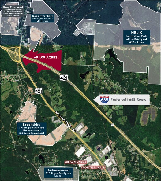 0 Cotten Rd & US-421 Hwy, Sanford, NC à vendre - Photo de l’immeuble – Image 2 sur 2