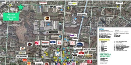 19697 Commerce Pky, Middleburg Heights, OH - Vue aérienne vue de carte