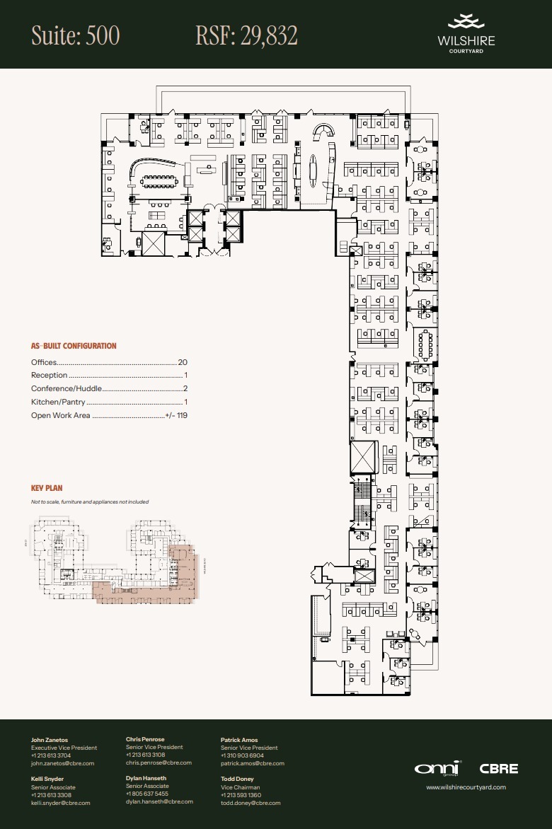 5700 Wilshire Blvd, Los Angeles, CA à louer Plan d’étage– Image 1 sur 1