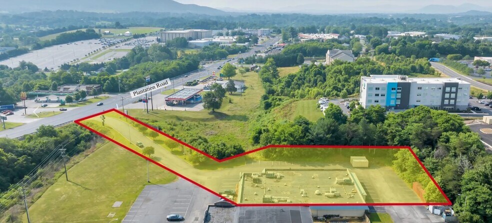 8118 Plantation Rd, Roanoke, VA à louer - Aérien – Image 3 sur 4
