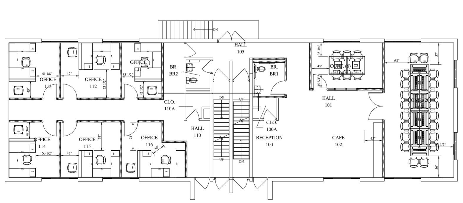 1575 McFarland Rd, Pittsburgh, PA à louer Plan d’étage type– Image 1 sur 1