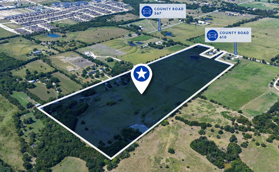 14649 County Road 814, Farmersville, TX à vendre - Aérien – Image 2 sur 3