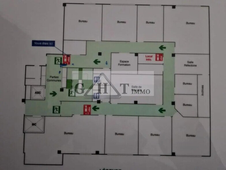 Bureau dans Pantin à louer - Photo de l’immeuble – Image 2 sur 6