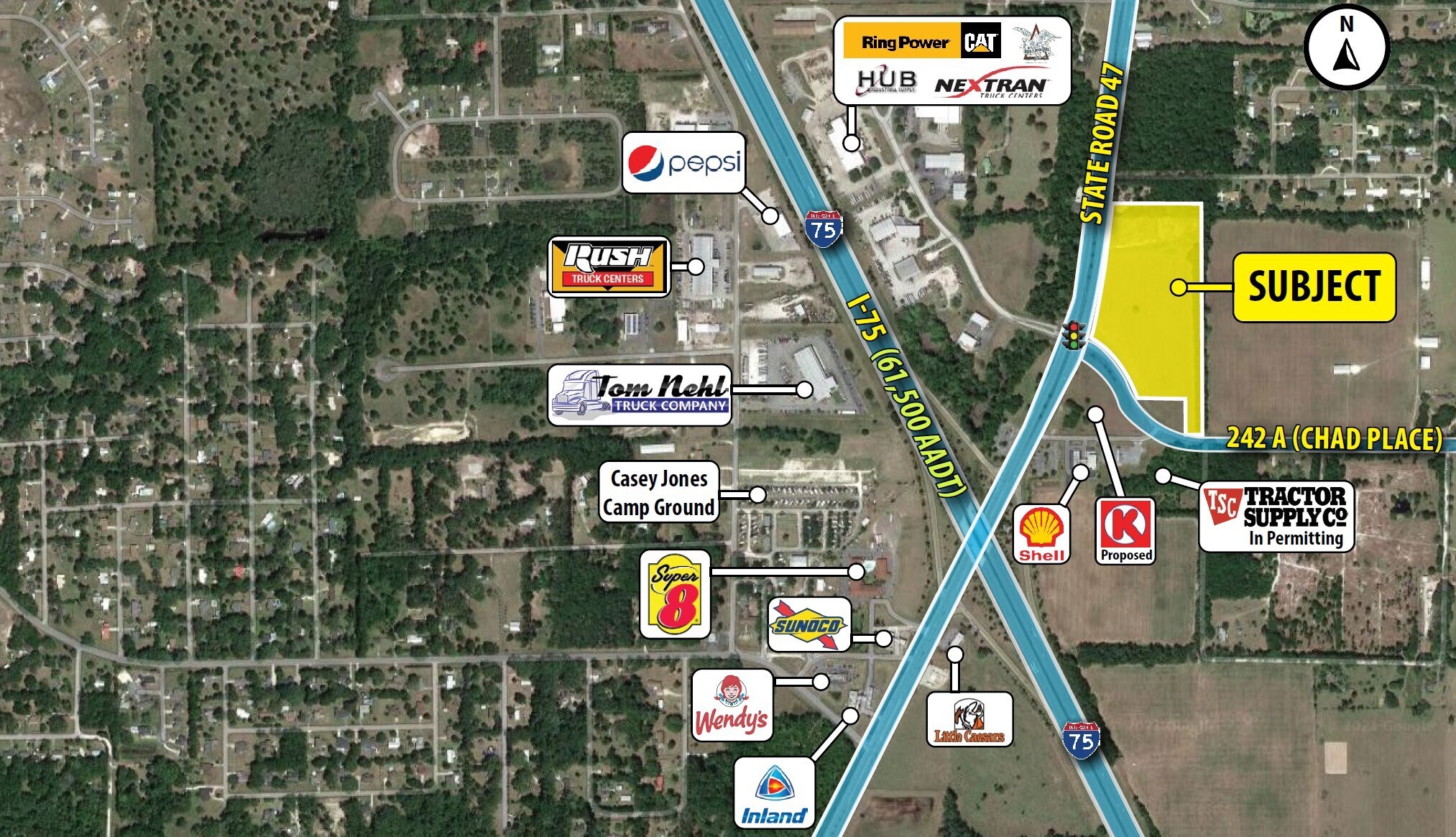 I-75 & SR 47, Lake City, FL à louer Photo de l’immeuble– Image 1 sur 3
