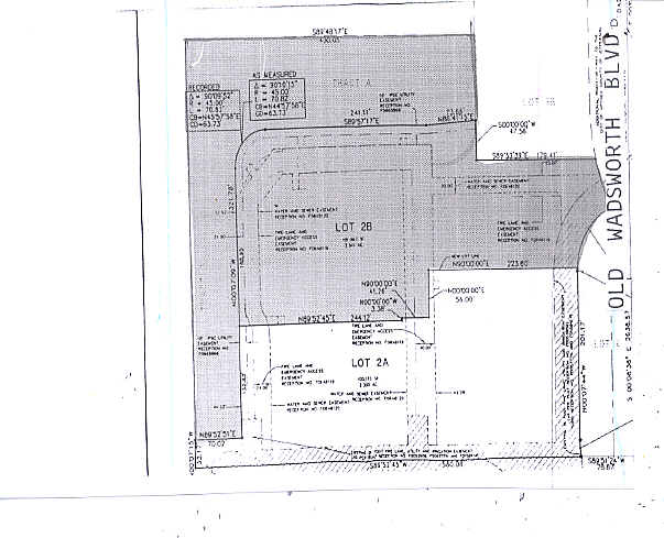 5285 Wadsworth Blvd, Arvada, CO à vendre - Plan cadastral – Image 2 sur 7