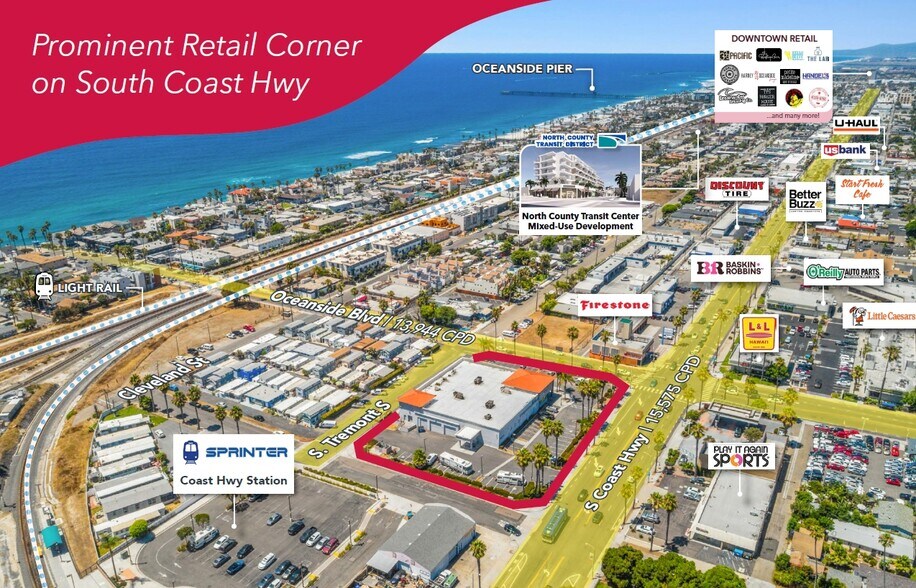 1201 S Coast Hwy, Oceanside, CA à louer - Photo de l’immeuble – Image 3 sur 5