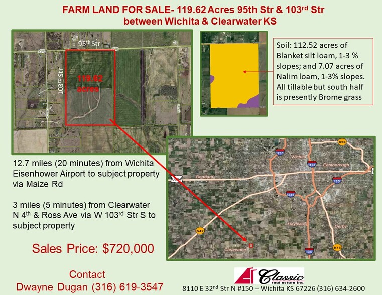 95th, Clearwater, KS à vendre - Photo de l’immeuble – Image 1 sur 2