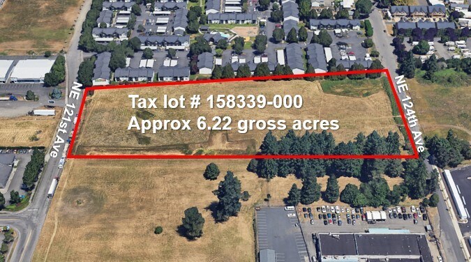NE 121st Ave & NE 124th Ave, Vancouver, WA à vendre - Aérien – Image 2 sur 2