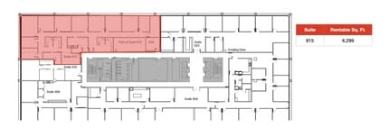 215 S Monroe St, Tallahassee, FL à louer Plan d’étage– Image 1 sur 1
