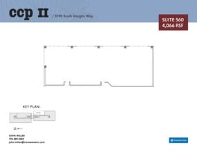 3131 S Vaughn Way, Aurora, CO à louer Plan de site– Image 1 sur 2