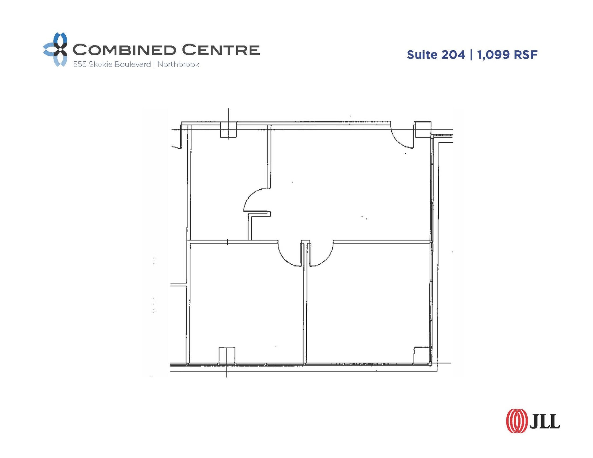 707 Skokie Blvd, Northbrook, IL à louer Plan d’étage– Image 1 sur 1