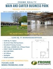 1045 N Main St, Riverside, CA à louer Photo intérieure– Image 1 sur 13