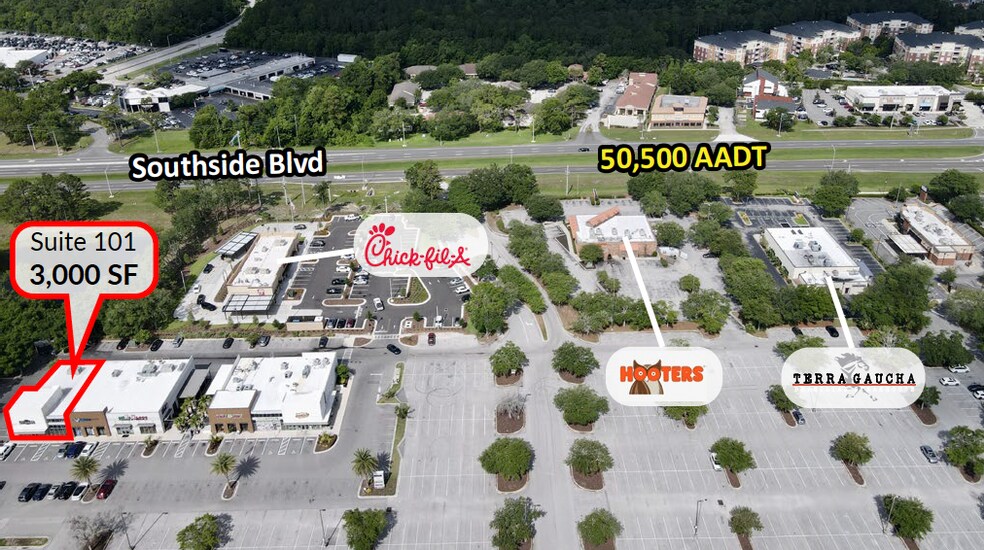 4549 Southside Blvd, Jacksonville, FL à louer - Photo de l’immeuble – Image 2 sur 4