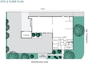 7355 Carroll Rd, San Diego, CA à louer Plan d’étage– Image 1 sur 1