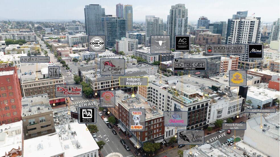 748-752 6th Ave, San Diego, CA à vendre - Photo de l’immeuble – Image 2 sur 6