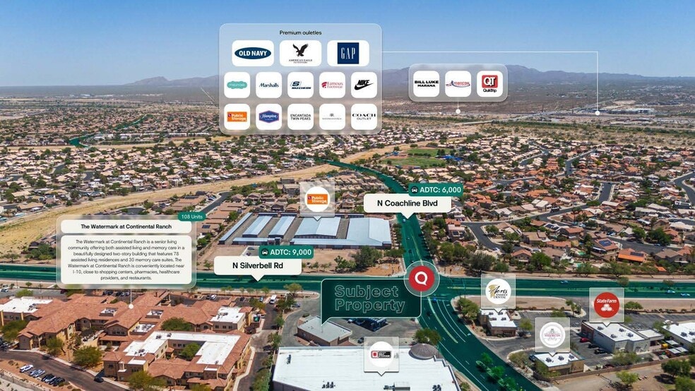8685 N Silverbell Rd, Tucson, AZ à vendre - Photo de l’immeuble – Image 2 sur 2