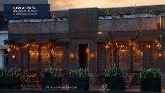 Plus de détails pour 8450 W 3rd St, Los Angeles, CA - Local commercial à louer