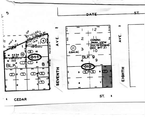 1602-1620 8th Ave, San Diego, CA à vendre - Plan cadastral – Image 2 sur 5